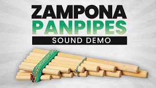 Zampoña panpipes Sound Demo [upl. by Dever576]