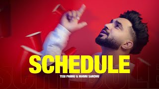 SCHEDULE OFFICIAL VIDEO  TEGI PANNU  MANNI SANDHU  NEW PUNJABI SONG 2024 [upl. by Batory]