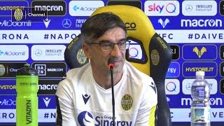 Juric «Napoli fuori portata No tutto è possibile ma dovremo fare una grande partita» [upl. by Angid894]