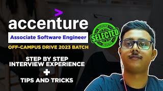 Accenture Interview Experience 2023  Accenture interview Question and answers placement hiring [upl. by Silberman]