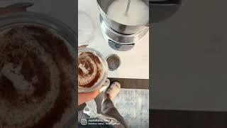 Home Barista Milk Frother for Coffee Lovers   How I Make Coffee At Home [upl. by Claudius]