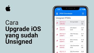 Cara Upgrade Unsigned iOS 15 16 Versions No ComputerJailbreakSHSH Blobs  Full Tutorial [upl. by Gnirol]