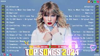 New Songs 2024  Top 30 Latest English Songs 2024  Best Pop Music Playlist on Spotify 2024 [upl. by Groeg]