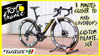 wilier filante SLR  Mark cavendishs custom paint for tour de france 2023 [upl. by Keenan988]