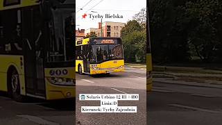 Solaris Urbino 12 III 480  Tychy Bielska Linia  D Kierunek Tychy Zajezdnia   PKM Tychy [upl. by Lunneta53]