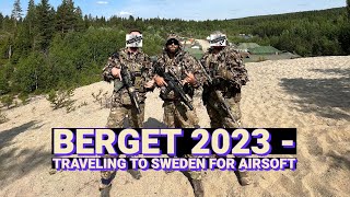 Berget 2023  Traveling to Sweden for Airsoft [upl. by Cheslie]