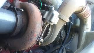 Cummins isx new turbo Wastgate actuatorWARNING VERY LOUD [upl. by Regina288]