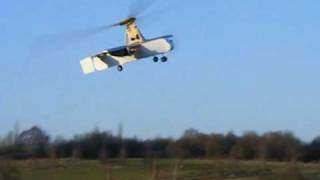 RC Fairey Rotodyne Maiden flight [upl. by Euqinna]