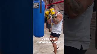 Tutorial del gancho al hígado como CANELO ÁLVAREZ 👊👊 [upl. by Ailahtan]