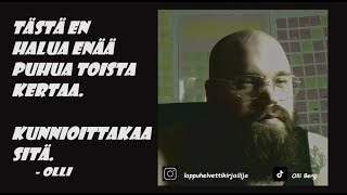 Tästä en halua enää puhua [upl. by Ibmab]