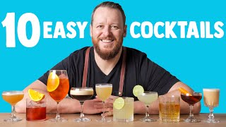 10 Cocktails Every Beginner Can Make [upl. by Hosea]