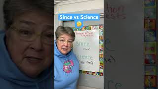 Since vs Science pronunciation englishesl teacher learnenglish languagelearning [upl. by Gipsy402]