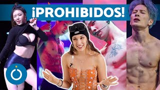 Los PASOS PROHIBIDOS del KPOP 🚫🖐🏼 Los Pasos Censurados del Kpop BTS Sunmi SF9 [upl. by Hollander930]