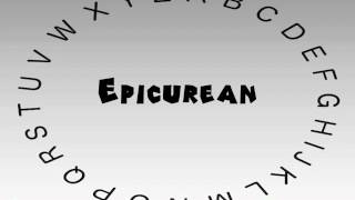 How to Say or Pronounce Epicurean [upl. by Niroc]