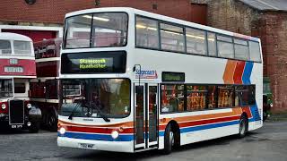 Preserved Ex Stagecoach Manchester 612 T612MNF Dennis TridentALX400 [upl. by Attecnoc]