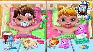 BABY ZWILLINGE App deutsch  Zwei Schreihälse halten Nina auf Trab  Baby Twin Terrible Two [upl. by Sutniuq343]