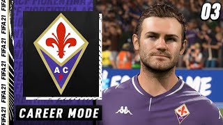 Europa League Begins  FIFA 21 Fiorentina Career Mode 3 [upl. by Gabbert]