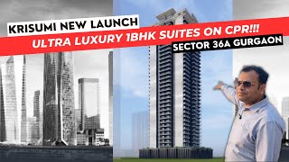 Ultra Luxury 1BHK Suites On CPR   Krisumi New Launch Waterfall Suites [upl. by Candless]