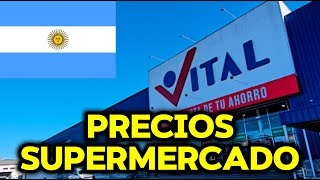 Asi son los precios en el supermercado mayorista VITAL en argentina [upl. by Tore]