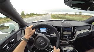 2018 Volvo XC60 T8 PlugIn Hybrid  POV First Impressions Binaural Audio [upl. by Alvy126]