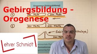 Gebirgsbildung  Orogenese  Erdkunde  Plattentektonik  Lehrerschmidt [upl. by Carper950]