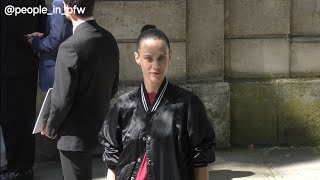 Aymeline Valade  Schiaparelli Haute Couture FW 2425 fashion show in Paris  24062024 [upl. by Notyad]