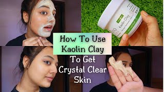 How to use Kaolin Clay in your skincare routine to get clear glowing skin skincare glowingskin [upl. by Endaira764]