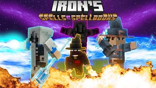 Irons Spells and Spellbooks Mod Spell Crafting Elixirs Armors and More│ Minecraft Mod Showcase [upl. by Adeirf]