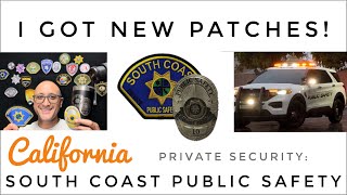 South Coast Public Safety Security  I Got a New Patch security [upl. by Silrac]