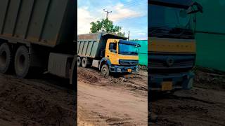 BharatBenz Stuck On The Road🔥🔥🔥🔥 sujal13 jcb bharatbenzBharatbenz 2828c Dumper [upl. by Sefton]