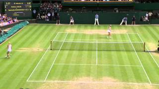 HSBC Perfect Play Agnieszka Radwanska at Wimbledon 2013 [upl. by Attenyl451]