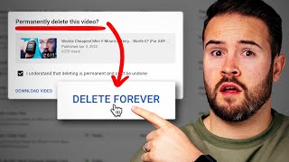 How to Delete a YouTube Video [upl. by Drazze]