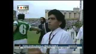 Maradona DT de Racing Clausura 1995 [upl. by Nosiaj]