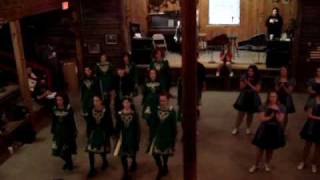 Cotton Eyed Joe  Irish Dance meets NC Clogging [upl. by Ahcsatan75]