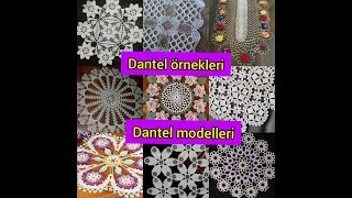 EN GÜZEL DANTEL ÖRNEKLERİ KOLAY DANTEL MODELLERİ  Knitting Crochet [upl. by Ner]