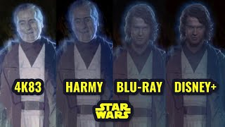 Despecialized vs 4K83 vs Disney vs Official BluRay  RETURN OF THE JEDI  Star Wars Changes [upl. by Bartholomeo815]