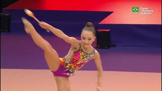 Stiliana Nikolova BUL Clubs Final 40th FIG Rhythmic Gymnastics World Championships 2023 [upl. by Nahtad959]