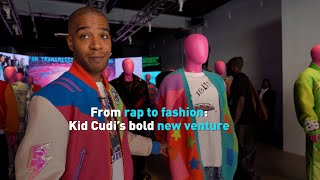 KidCudi expands into fashion world with latest MembersOfTheRage collection nyfw2024 [upl. by Talbott]