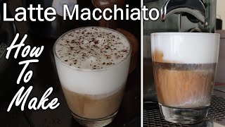 173 How to make Latte Macchiato Coffee  Beautiful Latte Macchiato recipe by Malaysia Barista [upl. by Netsoj]