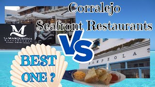 FuerteventuraCorralejoSeafront Restaurants  Best One [upl. by Limay]