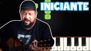 Caia Fogo  Fernandinho  Piano e Teclado Iniciante  Nível Fácil [upl. by Halverson]