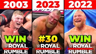 Brock Lesnar’s 2023 retrospective WWE Playlist [upl. by Cofsky]