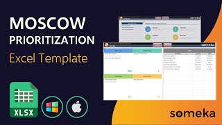 MOSCOW Prioritization Excel Template  MoSCoW Matrix [upl. by Noevart]