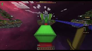 2 hackers in one game  NetherGamesMC What are you doing bro fr minecraft bedwars trending [upl. by Bate976]