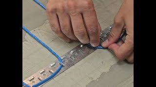 How to install SunTouch WarmWire electric radiant floor heating [upl. by Adnohrahs]