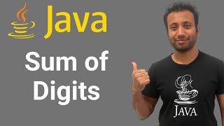 Java Bangla Tutorials 56  sum of digits Theory [upl. by Eileek]