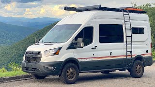 Ultimate AWD Ford Transit Camper Van WalkThrough  Storyteller Overland MODE LT [upl. by Filmer]