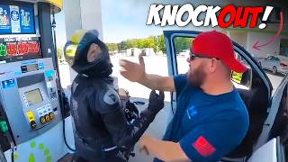 Stupid Angry People VS Bikers 2024  Best Motorcycle Road Rage Compilation 210 [upl. by Natsreik]