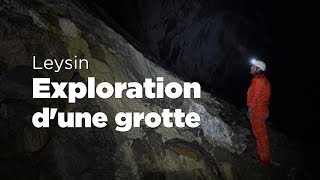 Exploration dune grotte gigantesque à Leysin [upl. by Ochs]