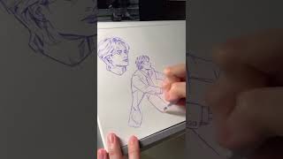 Charcoal pencil drawing sketch artist artwork painting pencil trending viralvideo [upl. by Maighdlin3]